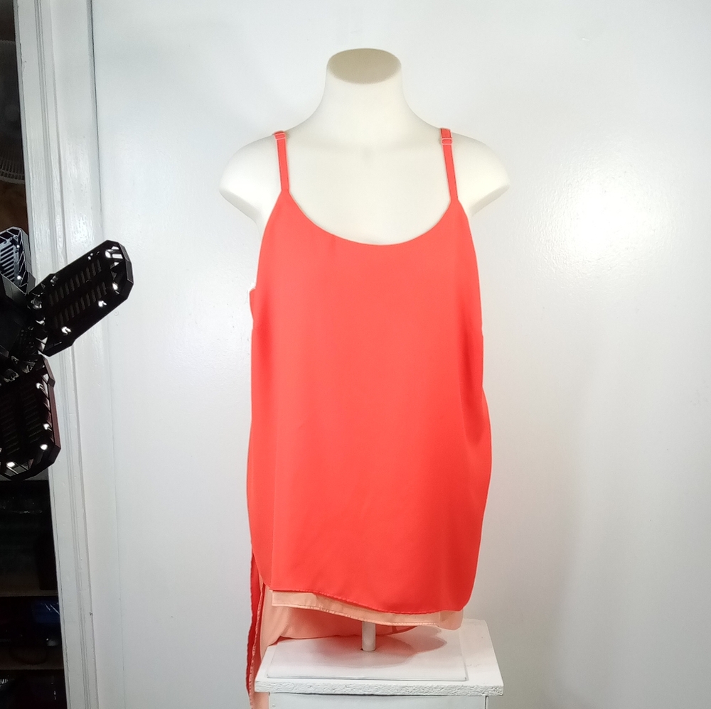 6th & Lane Coral Sleeveless Women's Top Sz 22 - Picture 4 of 11